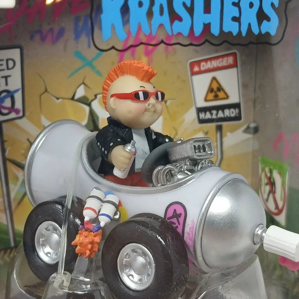 Garbage Pail‎ Krashers New Wave Dave Taggin' Wagon Topps GPK Garbage Pail Kids